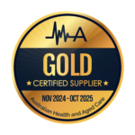 Australian Health & Aged Care certified supplier