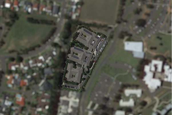 Anglicare Newmarch House, 2021, by CNES/Airbus, Maxar Technologies, Google Maps