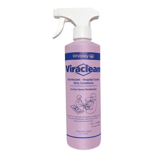 Viraclean hospital-grade disinfectant sanitising spray 